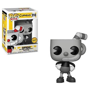 Imagem de Funko Pop Games: Cuphead - Cuphead Black and White Vinyl Figure
