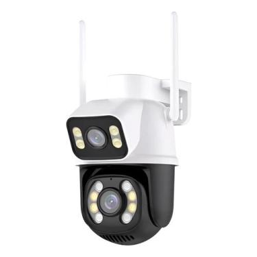 Imagem de Câmera Ip Wifi Lente Dupla 3Mp Visão Noturna 360 - Shop Mix