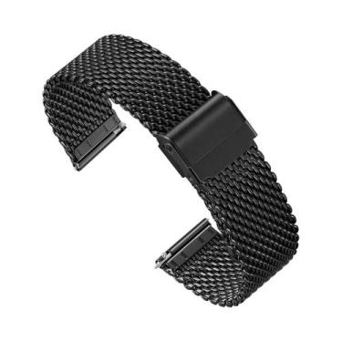 Imagem de Pulseira De Malha Milanesa Em Aço Inoxidável 1.0mm Com Liberação Rápid