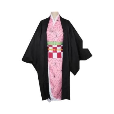Imagem de Fantasia De Cosplay Para Mulheres Adultas Kimono Kanao, Demon Slayer K