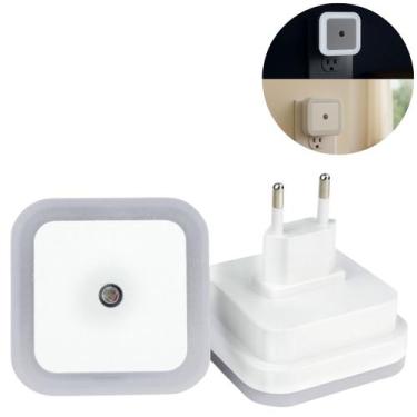 Imagem de Luminária LED Automática Sensor Noturno P/ Quartos - Riodeouro, Branco