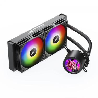 Imagem de Water Cooler SuperFrame ISENGARD MAGIC 240mm Bomba Infinit Display LCD