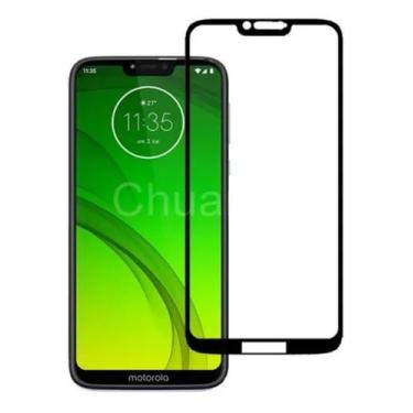Imagem de Pelicula De Vidro 3d 9d Moto G7 Power Tela Toda - Yellow Lens
