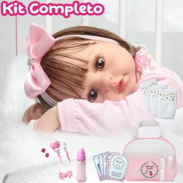 Imagem de Bebê Reborn Menina Silicone Fio a Fio Pronta Entrega - Cegonha Reborn 