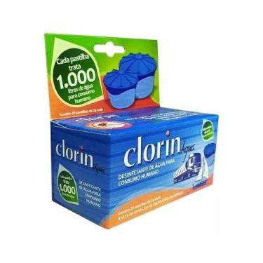 Imagem de Cloro em pastilha  2g-caixa d'agua 1000l - CLORIN