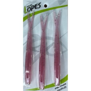 Imagem de Isca lopes soft fit shad 11cm, Vermelho p