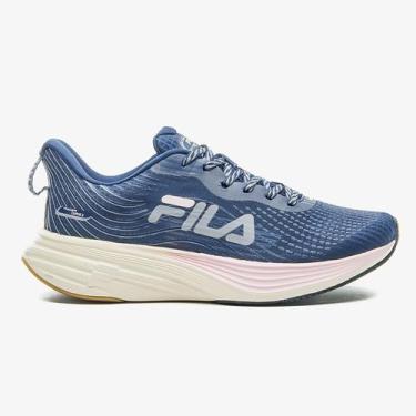 Imagem de Tênis Fila Feminino Racer Curve 2 - Original, 34, Marinho, Rosa