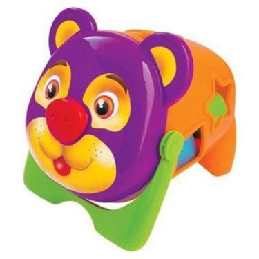 Imagem de Brinquedo Educativo Urso Tomy Baldinho Didático - Mercotoys.