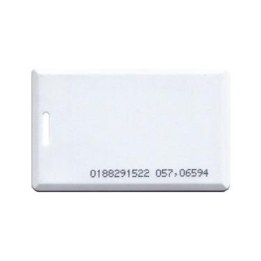 Imagem de Kit Cartao de Proximidade RFID Motivate EM4100 Ponto e Controle de Acesso 50 Unidades Branco
