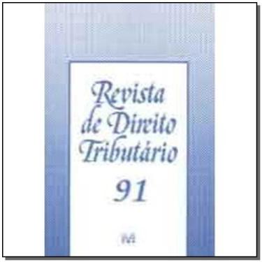 Imagem de Revista de direito tributario vol. 91 - MALHEIROS EDITORES, 3