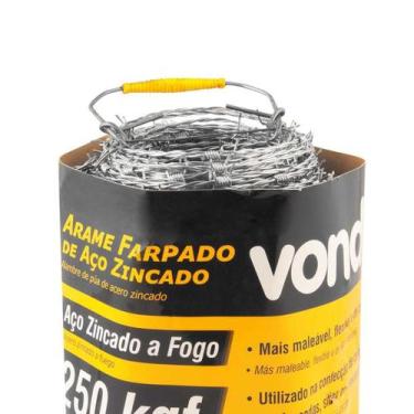 Imagem de Arame Farpado 250Kgf 100 metros - Vonder