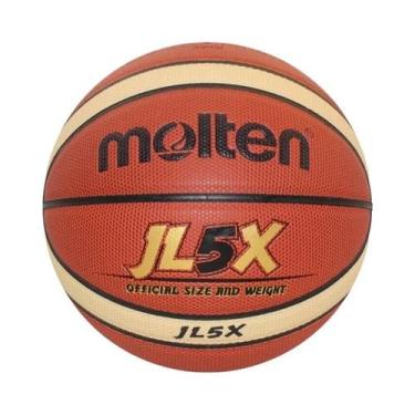 Imagem de Bola De Basquete Unissex Em Couro PU Tamanho Oficial 7 6 5 Para Treino