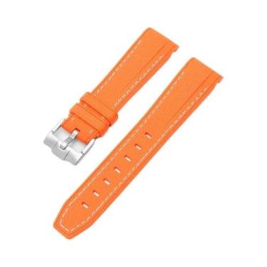 Imagem de Pulseira De Relógio Esportiva De Silicone À Prova d'Água De 20mm Para 