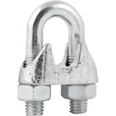 Imagem de Clip para Cabo de Aço 1-2 12,70mm Galvanizado para Cabos em Aplicações