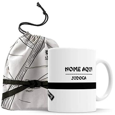 Imagem de Caneca Kimono Judô personalizado com NOME com Saquinho