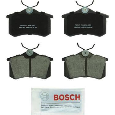 Imagem de BOSCH BC340 QuietCast Conjunto de pastilhas de freio a disco de cerâmica premium - Compatível com Audi A4, A6, A8, Allroad, RS6, S4, S6, S8, TT; Volkswagen Beetle, Cabrio, Golf, Jetta, Passat,