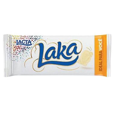 Imagem de Chocolate Branco Lacta Kit Com 10 Barras 90G