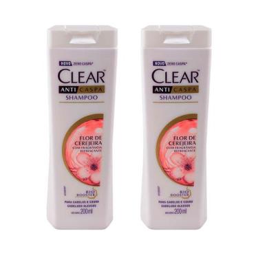 Imagem de Shampoo Clear Anticaspa Bio Booster Flor De Cerejeira Com Fragrância R
