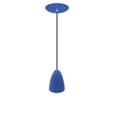 Imagem de Pendente Tulipa, Cromalux, 300709, 25 W, Azul Fosco