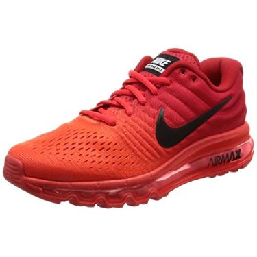 Imagem de NIKE Men's Air Max 2017, Bright Crimson/Black, 8 M US