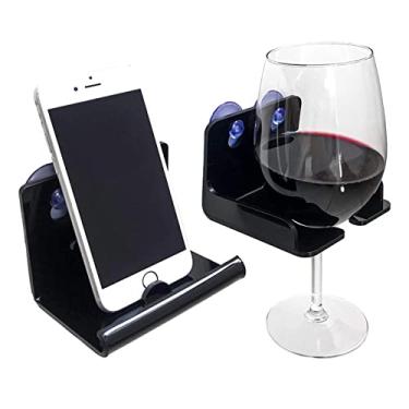 Imagem de cerveja chuveiro, ventosa cerveja acrílico, chuveiro celular 2 peças, copo vinho e telefone, acessórios chuveiro para mãos livres