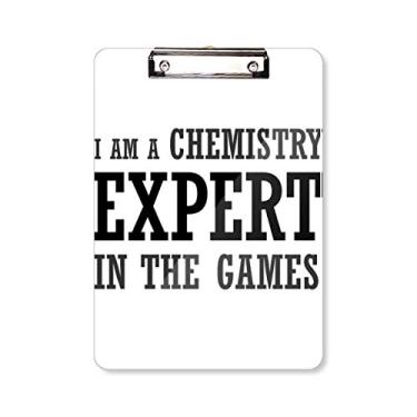Imagem de Placa de apoio para prancheta Chemistry Expert Games A4