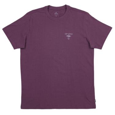 Imagem de Camiseta Rip Curl Fadeout Essential Tee Vinho - Masculino