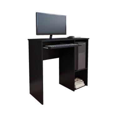 Imagem de Mesa Para Computador Denali Com Suporte Para Teclado Preto