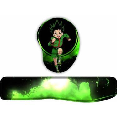 Imagem de KIT Mouse Pad + Apoio de teclado Gon - JDM