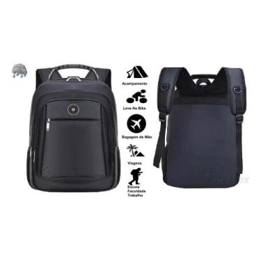 Imagem de Mochila Bolsa Reforçada Notebook 15.6'  Resistente Cabo Aço - bezzter