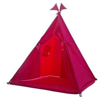 Imagem de Cabana Infantil   barraca completa com tapete e bandeirinhas - Fabrinq