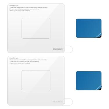 Imagem de AZDOME Película eletrostática de para-brisa de carro e adesivo de dupla face para montagem da câmera do painel