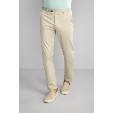 Imagem de Calça Alfaiataria Comfort - Bege Areia - Highstil, Bege, 42