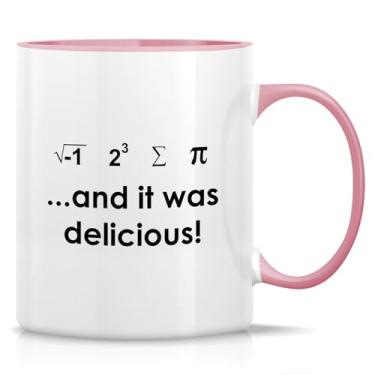 Imagem de Retreez Caneca engraçada - I Ate Some Pie And It Was Delicious! Canecas de café de cerâmica geek da matemática de 325 ml - presentes de aniversário engraçados, sarcasmo, motivacionais, inspiradores -