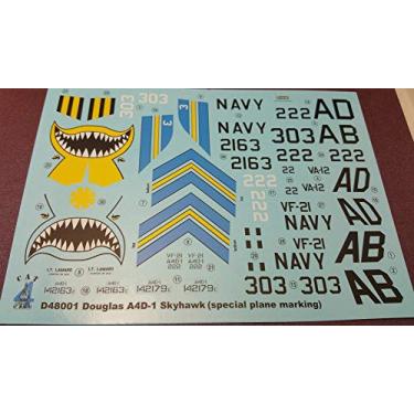 Imagem de CAT4 D48001-1/48 Douglas A4D-1 A-4A Skyhawk Special Plane Marking Decals BuAer