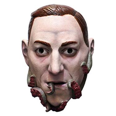 Imagem de H.P. Lovecraft vs Cthulhu Mythos Mask Latex Octopus Man Adult Horror Halloween