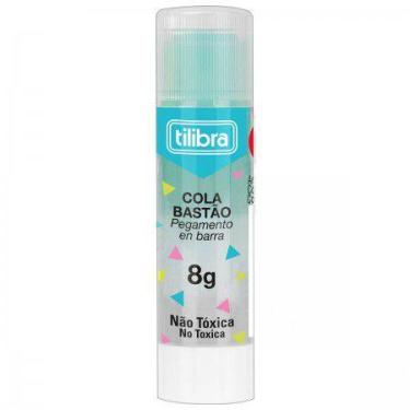 Imagem de Cola Bastão Colorida 8g Transparente - Tilibra, AZUL