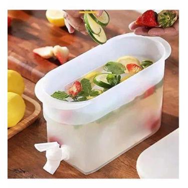 Imagem de Suqueira plástica com torneira - bazar do saara