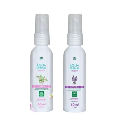 Imagem de Kit 2 Água Termal Natural Gerânio e Lavanda 60ml WNF