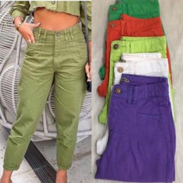 Imagem de Calça Jeans Tingida 8219 - Doutoras Modas , Lavanda, G