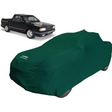 Imagem de Capa Para Cobrir Carro Vw Saveiro Quadrada Tecido Helanca - Mz, Verde