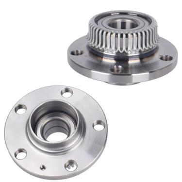 Imagem de Autoround Rolamento de roda traseira 512012 e conjunto de cubo compatível com Audi TT 2000-2006, Volkswagen Jetta 2000-2005, Beetle 1998-2010, Golf 1999-2005, Jetta City 2007-2009, 5 terminais com