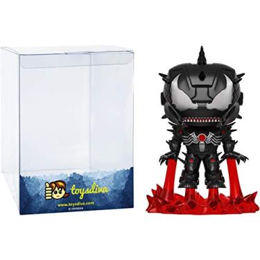 Imagem de Funko Venomized Iron Man: Venom x POP! Marvel Vinyl Figure & 1 PET Plastic Graphical Protector Bundle [#365 / 32687 - B]