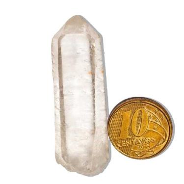 Imagem de Ponta Cristal Lemúria Bruta Natural Tipo A 45 a 55mm 21g - CristaisdeC