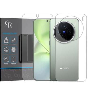 Imagem de Película Hidrogel HD Frente e Verso Para Vivo X200 Pro Mini - GR Globa