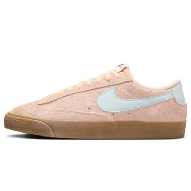 Imagem de Nike BLAZER LOW 77 VNTG Tênis feminino com cadarço, Matiz carmesim/azul geleira-azul LT marrom-T, 35.5