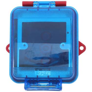 Imagem de jojofuny Capa De De Parada De Emergência Em Policarbonato - Proteção De Alarme À Prova D'Água Para Segurança Contra Incêndio (Compatível Com Os Modelos