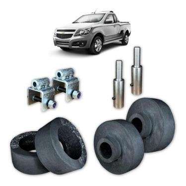 Imagem de Kit Elevação Completo Montana Elevar 3,5cm + Prolongadores - Borfix