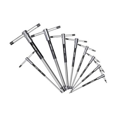 Imagem de Ｂｅｓｇａ Alça T deslizante, kit de ferramentas para reparo de bicicletas, conjunto de chaves Allen antiderrapantes de hardware, manga giratória para reparo