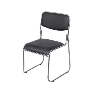 Imagem de Cadeira OR-3328 em PU com Base Fixa e Cromada OR Design